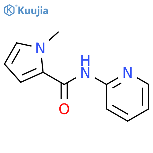 1H-Pyrrole-2-carboxamide, 1-methyl-N-2-pyridinyl- structure
