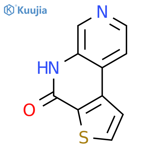 Thieno[2,3-c][1,7]naphthyridin-4(5H)-one structure