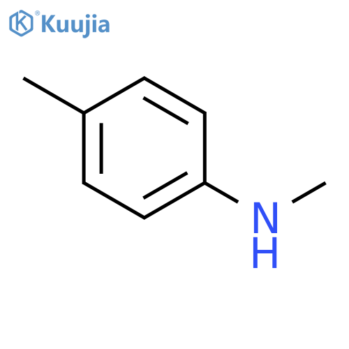 N-Methyl-p-toluidine structure
