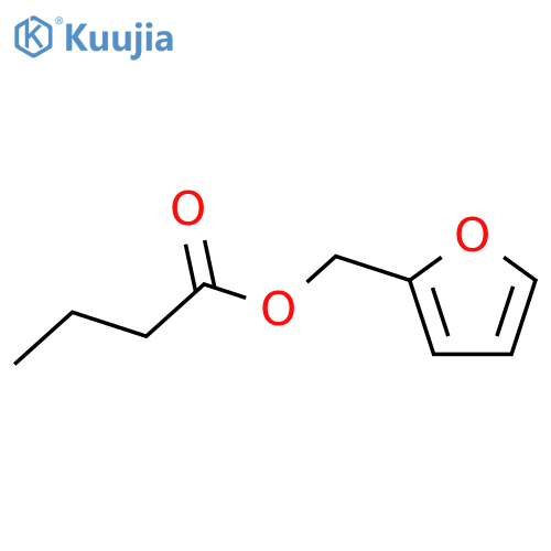 Butanoic acid,2-furanylmethyl ester structure