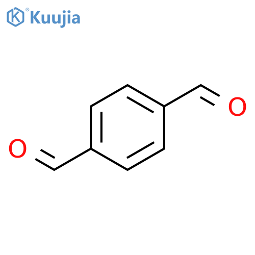 Terephthaldicarboxaldehyde structure