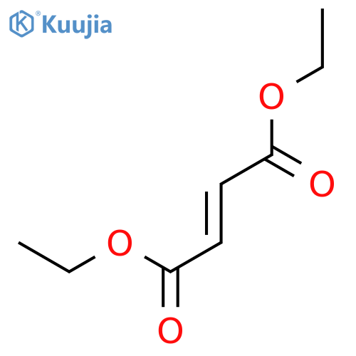 Diethyl fumarate structure