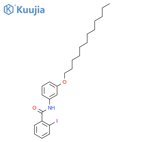 Benzamide, N-[3-(dodecyloxy)phenyl]-2-iodo- structure