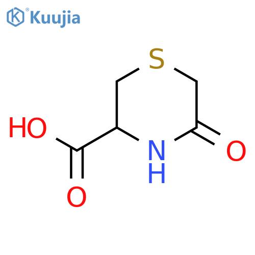 (3R)-5-Oxothiomorpholine-3-carboxylic Acid structure