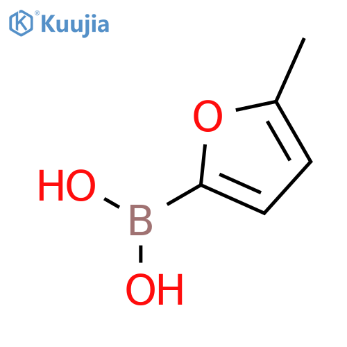 (5-methylfuran-2-yl)boronic acid structure