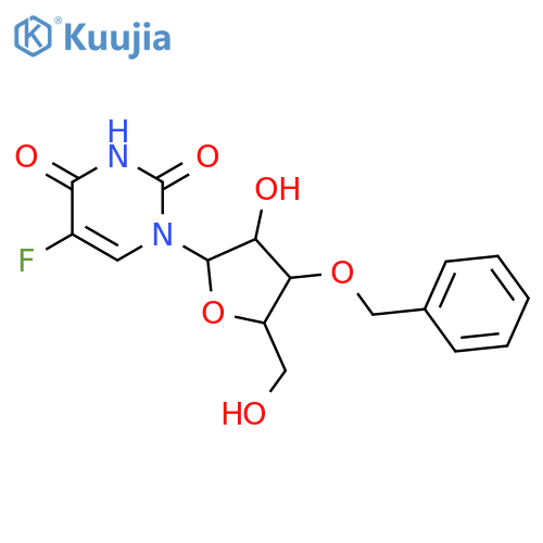 Uridine, 5-fluoro-3'-O-(phenylmethyl)- structure