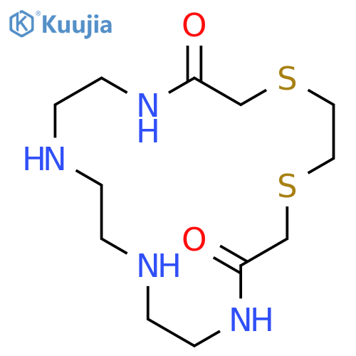 1,4-Dithia-7,10,13,16-tetraazacyclooctadecane-6,17-dione structure