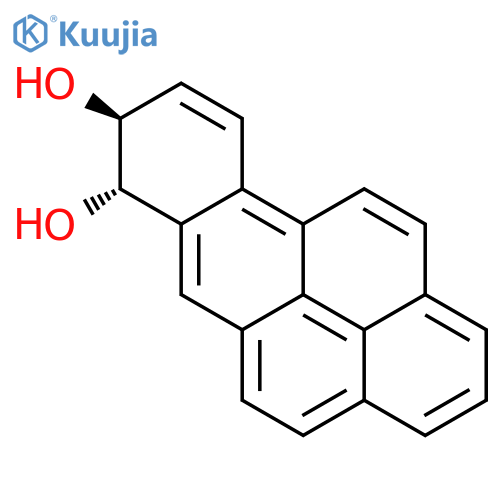 7,8-Dihydro-7α,8β-dihydroxybenzo[a]pyrene structure