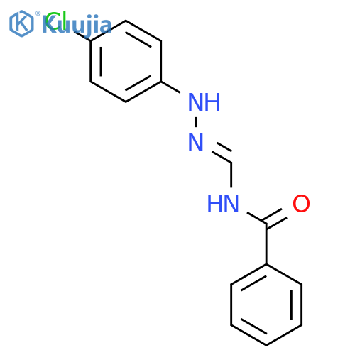 Benzamide, N-[[(4-chlorophenyl)amino]iminomethyl]- structure