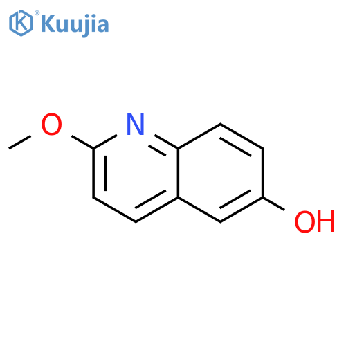 6-Quinolinol,2-methoxy-(9CI) structure