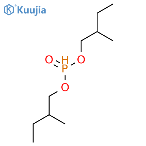 Phosphonic acid, bis(2-methylbutyl) ester structure