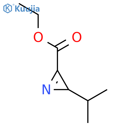 2H-Azirine-3-carboxylic acid, 2-(1-methylethyl)-, ethyl ester structure
