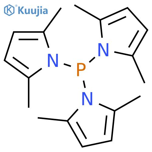 1H-Pyrrole, 1,1',1''-phosphinidynetris[2,5-dimethyl- structure