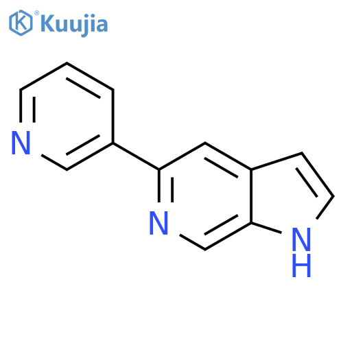 1H-Pyrrolo[2,3-c]pyridine, 5-(3-pyridinyl)- structure