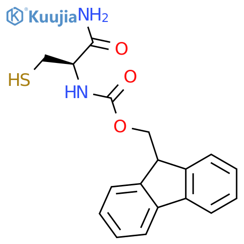 Fmoc-l-cys-nh2 structure