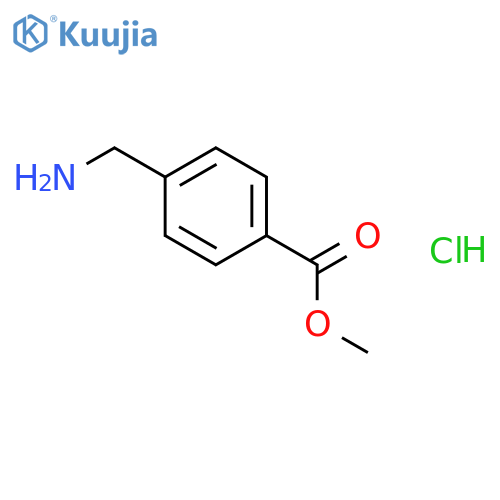 Methyl 4-(aminomethyl)benzoate hydrochloride structure