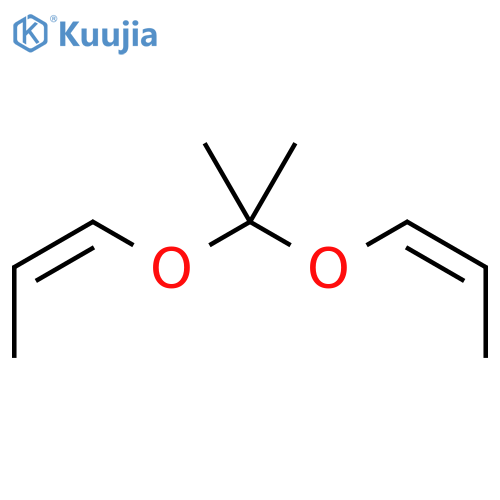 1-Propene, 1,1'-[(1-methylethylidene)bis(oxy)]bis-, (Z,Z)- structure