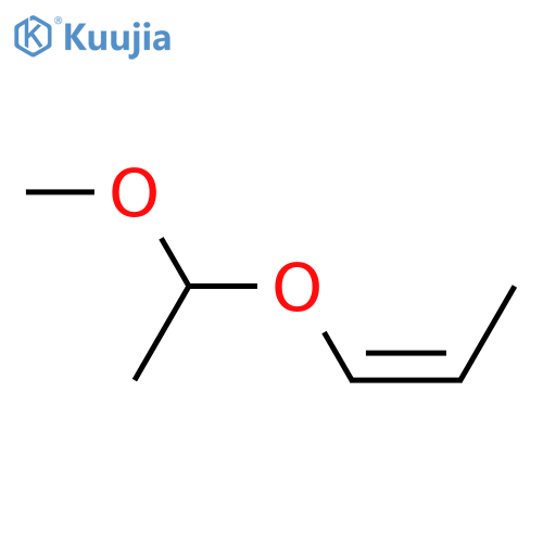 1-Propene, 1-(1-methoxyethoxy)-, (Z)- structure