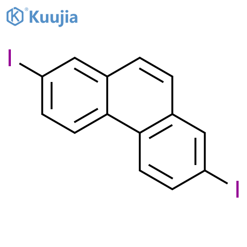 Phenanthrene, 2,7-diiodo- structure