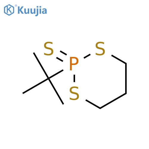 1,3,2-Dithiaphosphorinane, 2-(1,1-dimethylethyl)-, 2-sulfide structure