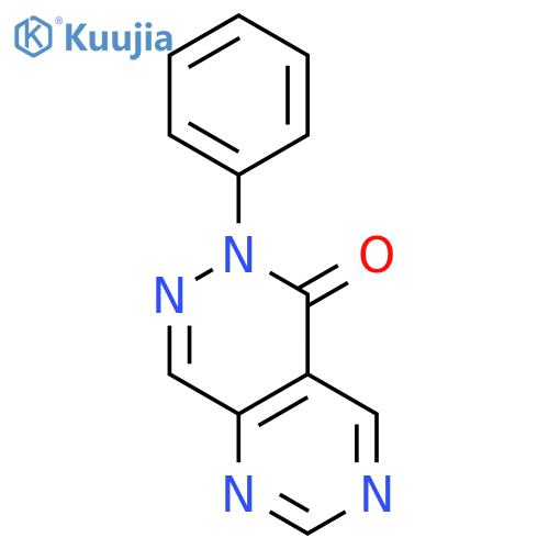 Pyrimido[4,5-d]pyridazin-5(6H)-one, 6-phenyl- structure