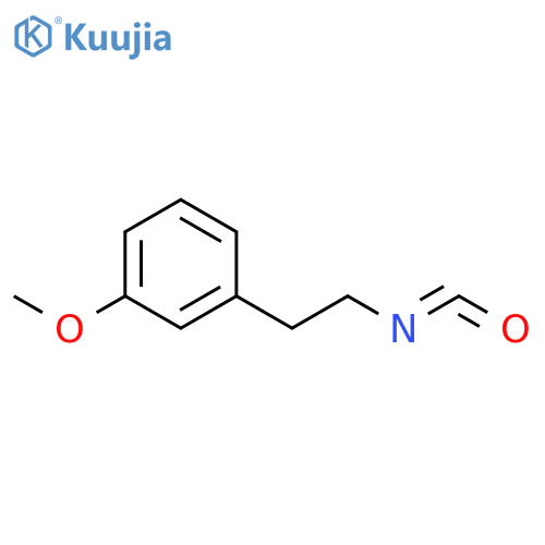 1-(2-isocyanatoethyl)-3-methoxybenzene structure