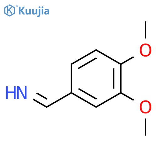 Benzenemethanimine, 3,4-dimethoxy- structure