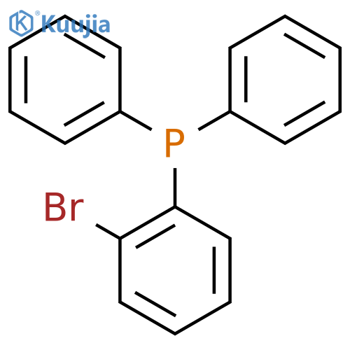 (2-Bromophenyl)diphenylphosphine structure