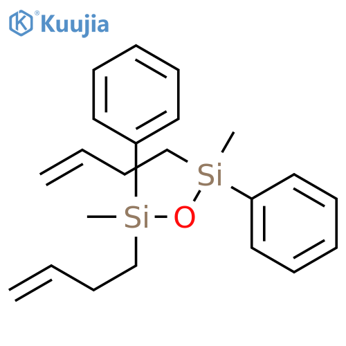 Disiloxane, 1,3-di-3-butenyl-1,3-dimethyl-1,3-diphenyl- structure