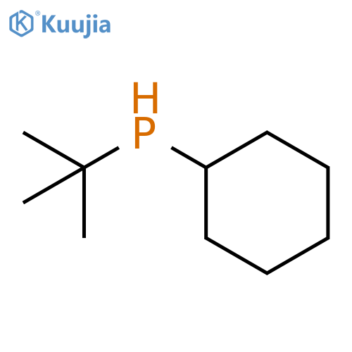 Phosphine, cyclohexyl(1,1-dimethylethyl)- structure