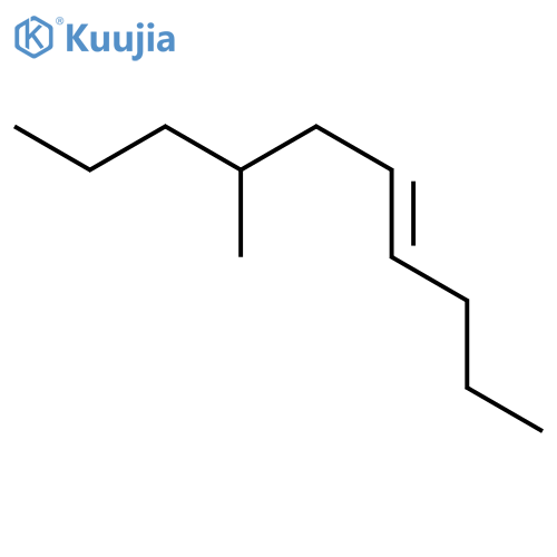 4-Decene, 7-methyl-, (E)- structure