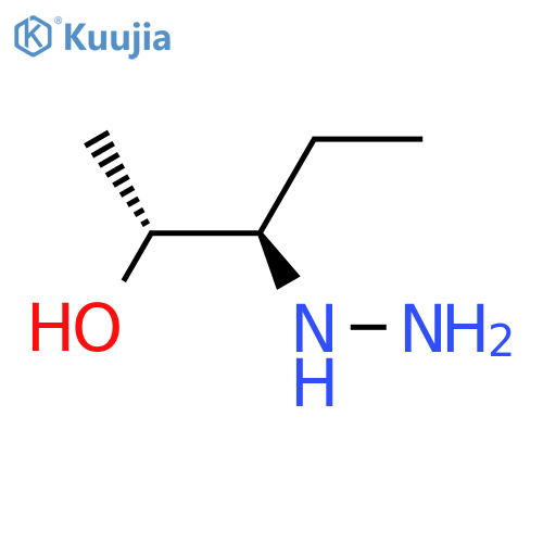 2-PENTANOL, 3-HYDRAZINO-, (R*,R*)- structure