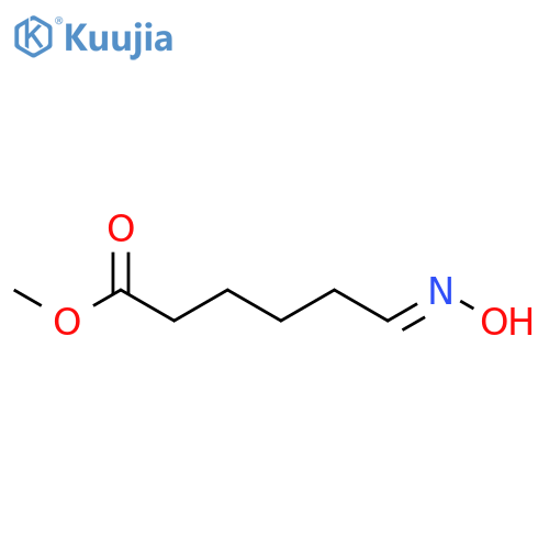 Hexanoic acid, 6-(hydroxyimino)-, methyl ester structure