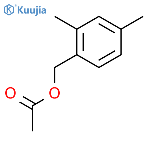 2,4-dimethylbenzyl acetate structure