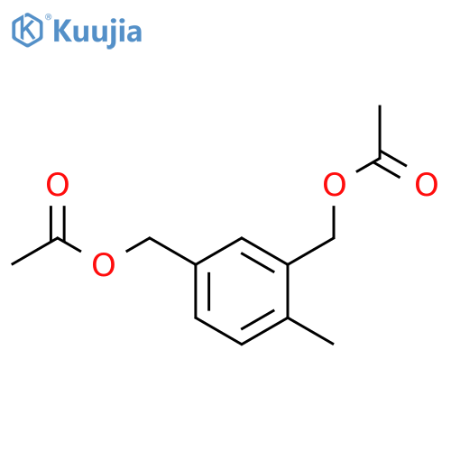 1,3-Benzenedimethanol,4-methyl-, 1,3-diacetate structure