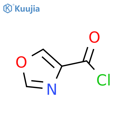 4-Oxazolecarbonyl chloride structure