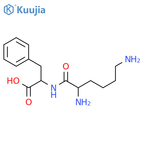 L-Phenylalanine,L-lysyl- structure