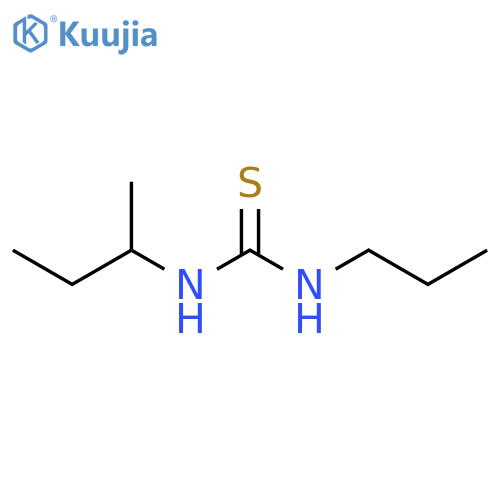 Thiourea, N-(1-methylpropyl)-N'-propyl- structure