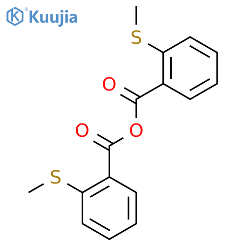 Benzoic acid, 2-(methylthio)-, anhydride structure