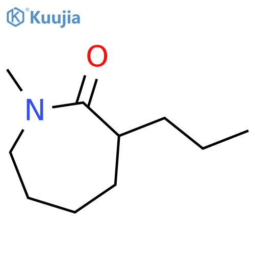 2H-Azepin-2-one, hexahydro-1-methyl-3-propyl- structure