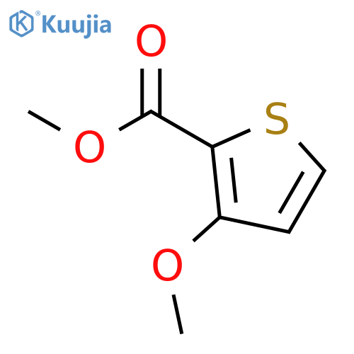 Methyl 3-methoxythiophene-2-carboxylate structure