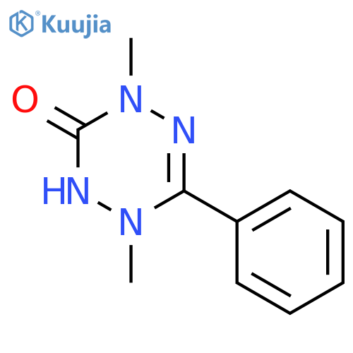 1,2,4,5-Tetrazin-3(2H)-one, 1,4-dihydro-1,4-dimethyl-6-phenyl- structure