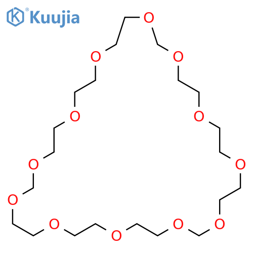 1,3,6,9,12,14,17,20,23,25,28,31-Dodecaoxacyclotritriacontane structure