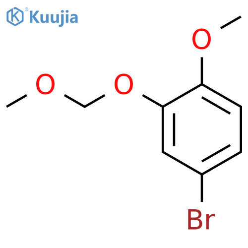 4-Bromo-1-methoxy-2-methoxymethoxy-benzene structure