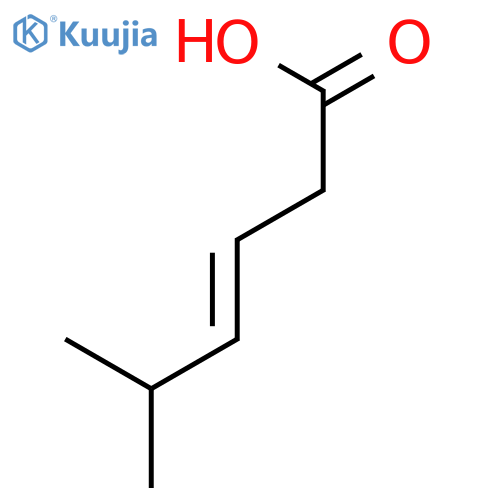 3-Hexenoic acid, 5-methyl- structure