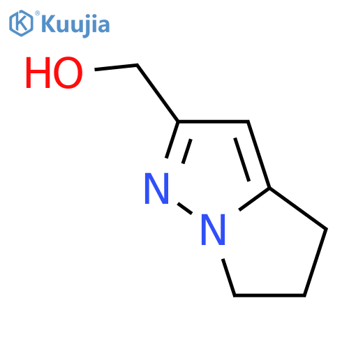 (5,6-Dihydro-4H-pyrrolo1,2-bpyrazol-2-yl)-methanol structure