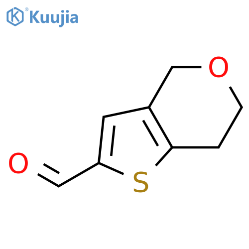 6,7-Dihydro-4H-thieno3,2-cpyran-2-carbaldehyde structure