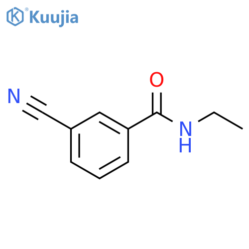 3-Cyano-N-ethylbenzamide structure