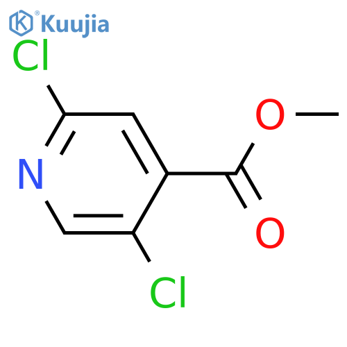 methyl 2,5-dichloropyridine-4-carboxylate structure