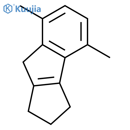 Cyclopent[a]indene, 1,2,3,8-tetrahydro-4,7-dimethyl- structure